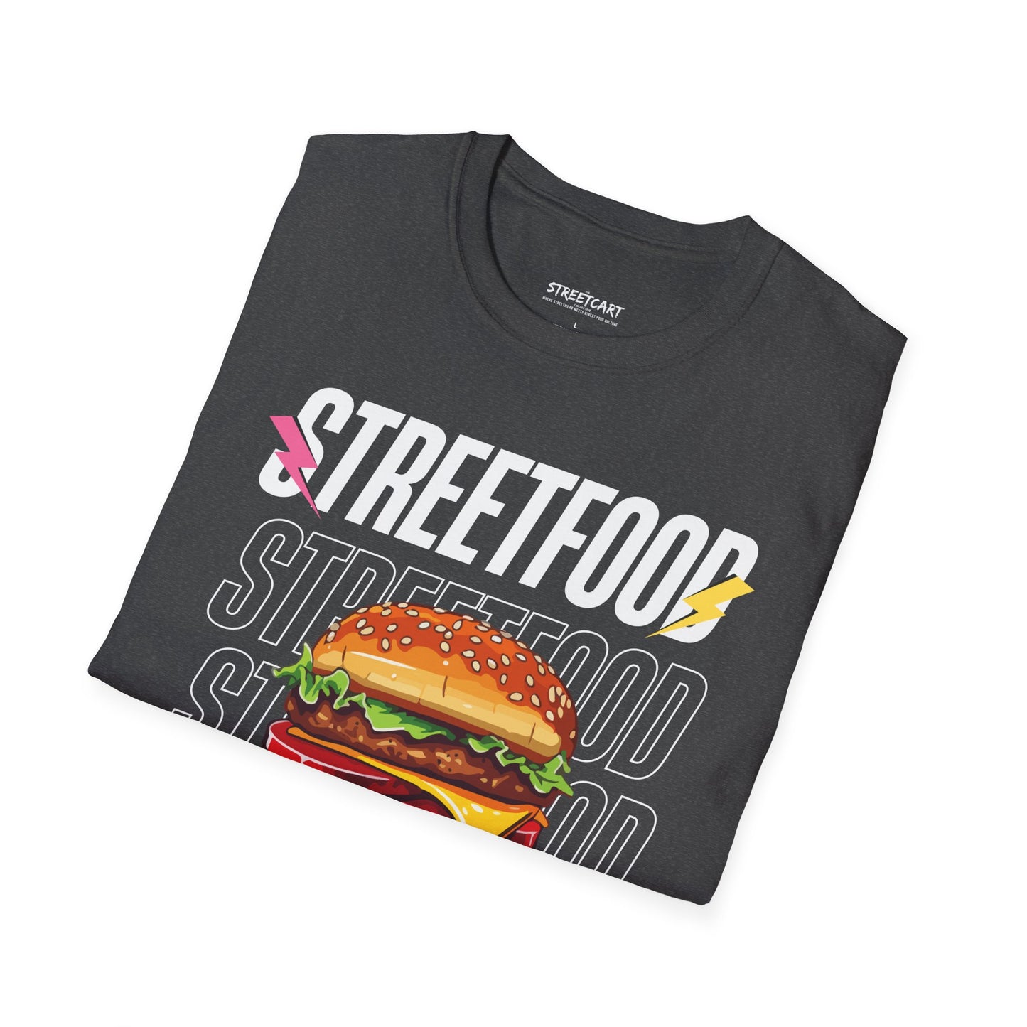 The Grilled BBQ Stacked Burger Streetfood Tee | The Streetfood Collection