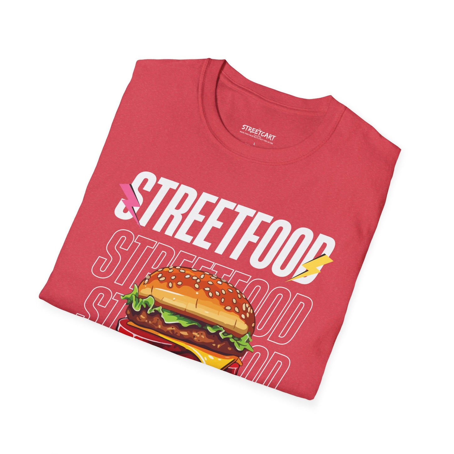 The Grilled BBQ Stacked Burger Streetfood Tee | The Streetfood Collection