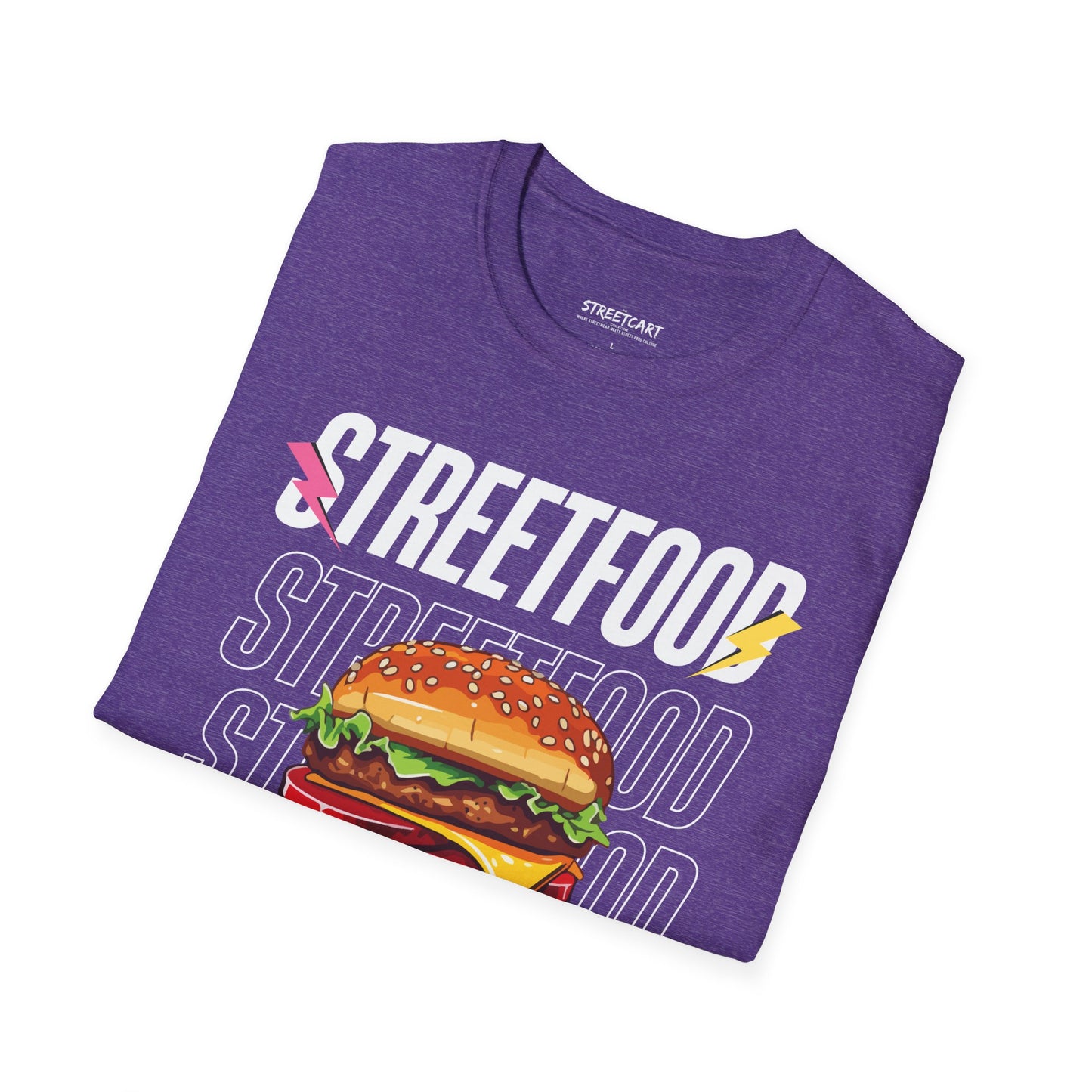 The Grilled BBQ Stacked Burger Streetfood Tee | The Streetfood Collection