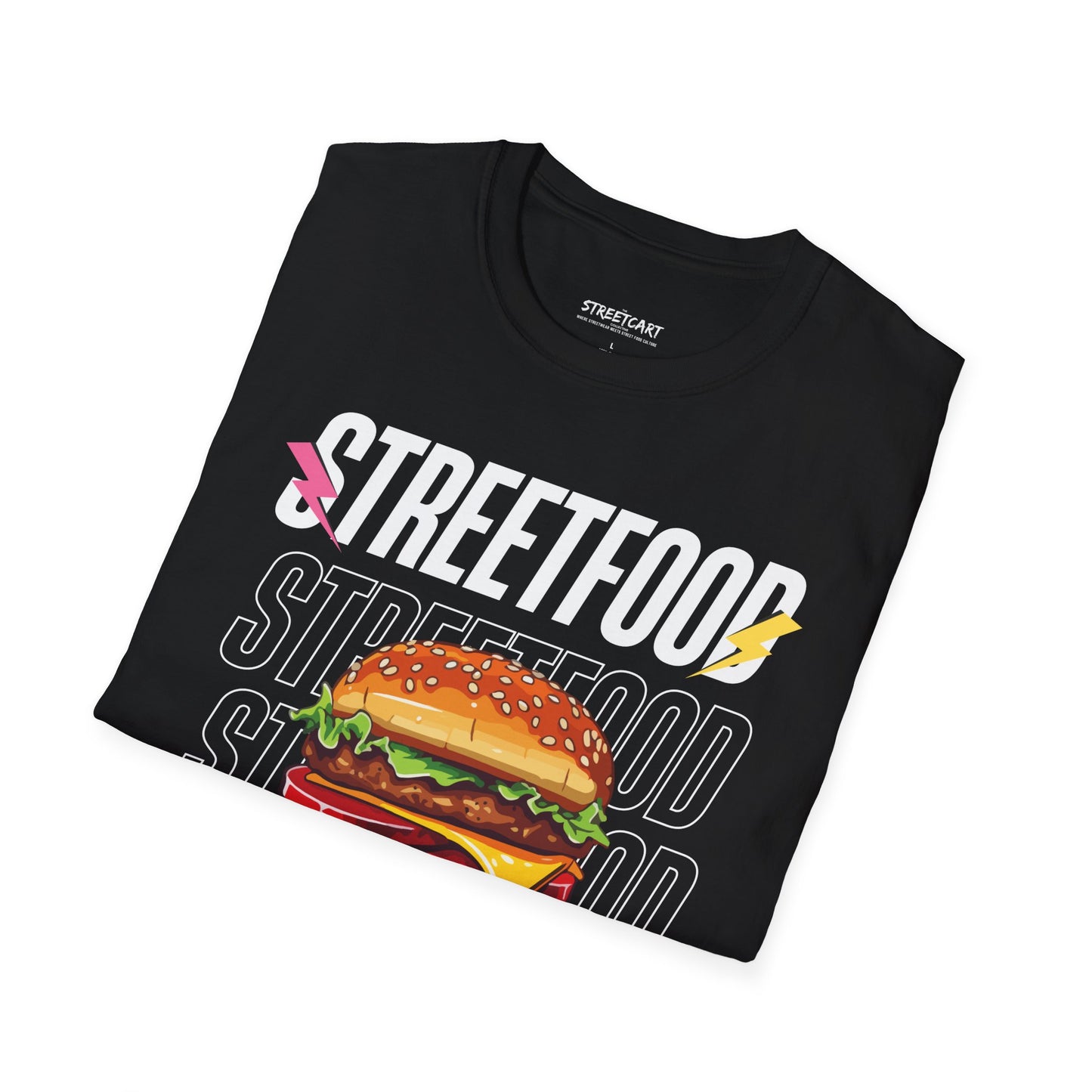The Grilled BBQ Stacked Burger Streetfood Tee | The Streetfood Collection
