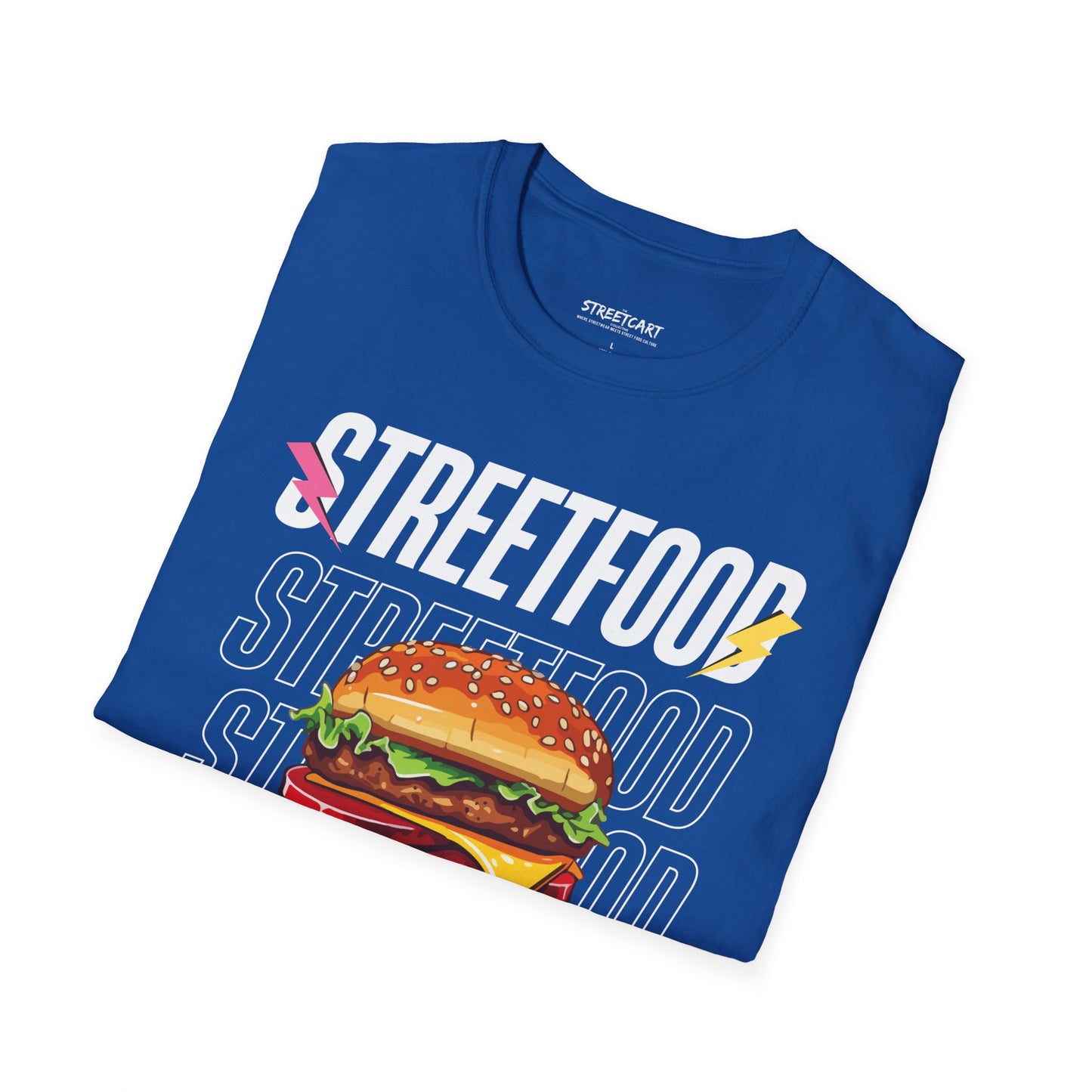 The Grilled BBQ Stacked Burger Streetfood Tee | The Streetfood Collection